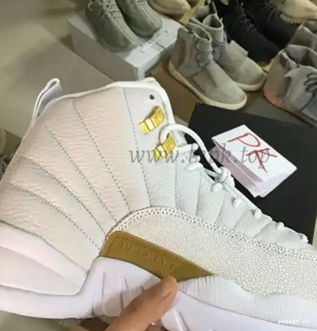 God PK Air 12 “Bulls”retail Jordan leather 0501